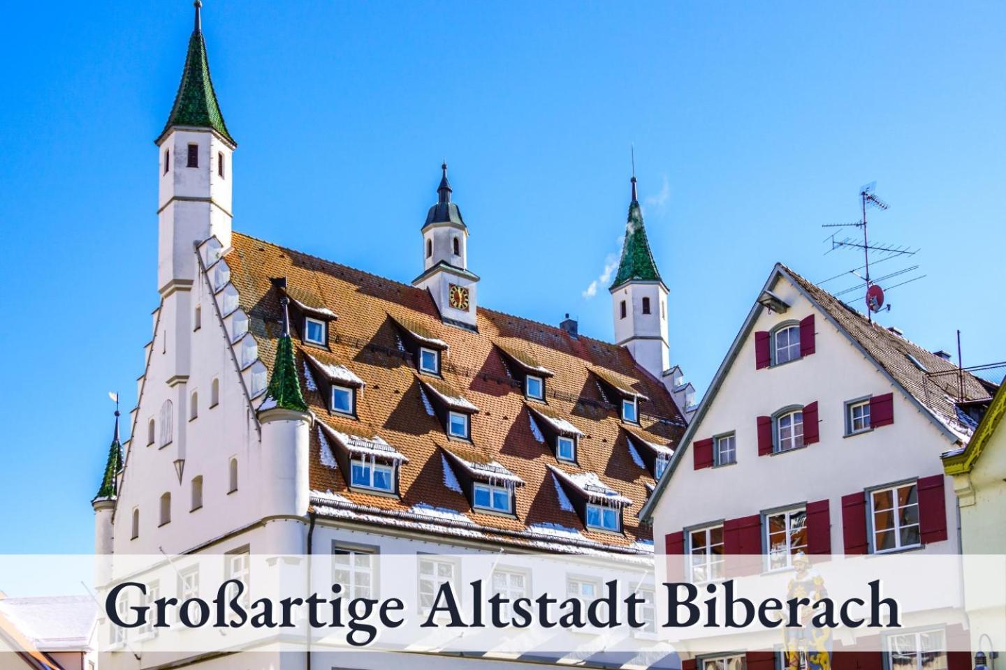 Relaxapartment 15 Massagesessel Smarttv Kueche Biberach an der Riß Exteriér fotografie